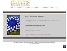 Tablet Screenshot of cliccs.de